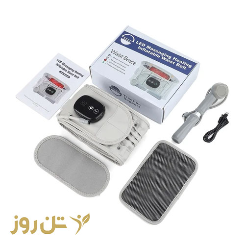 ماساژور کمر مدل Hot Electric Vibrating Belt Inflatable Lumbar